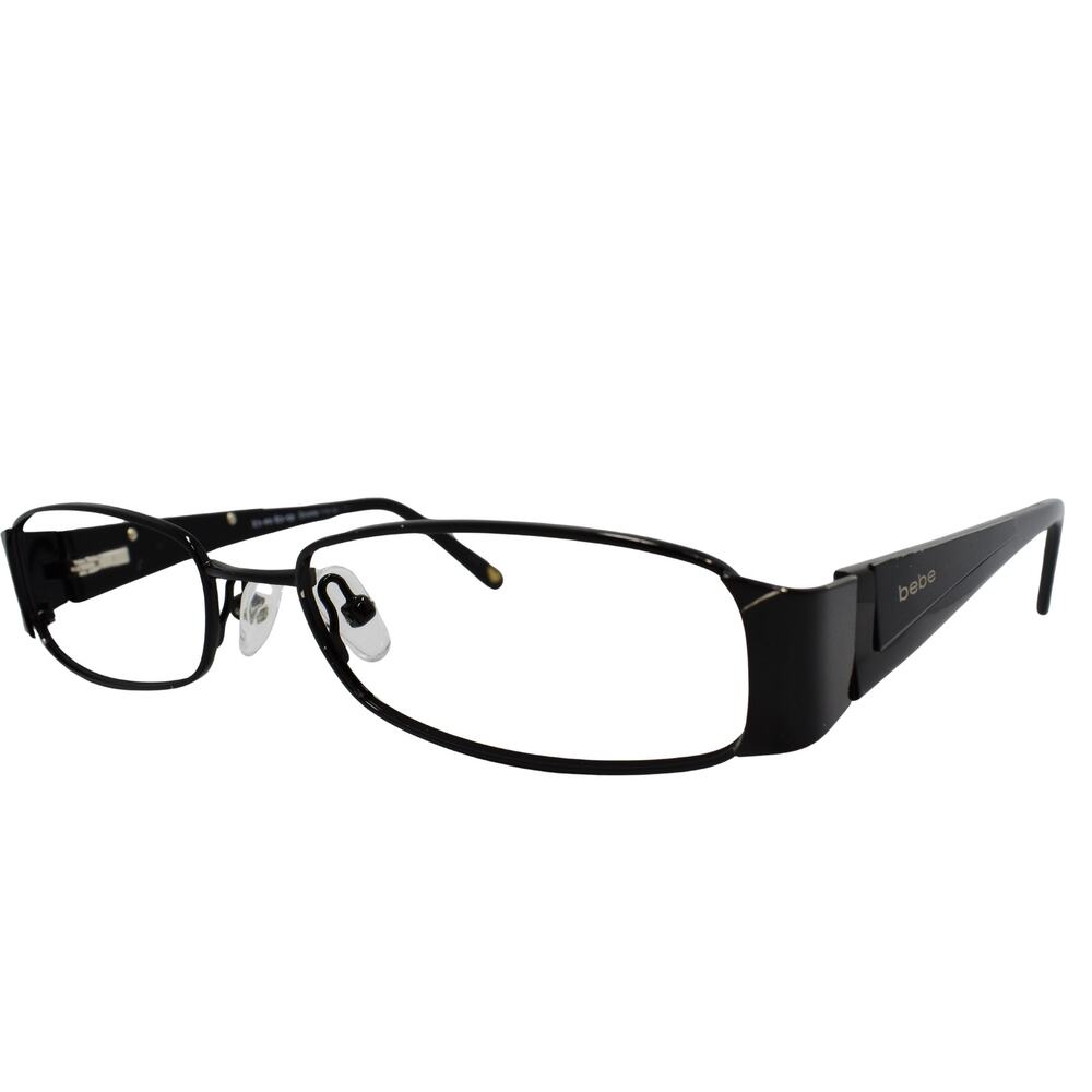 Bebe Drama Queen Black 52-17-135mm Eyeglasses FRAMES ONLY - GOOD CONDITION